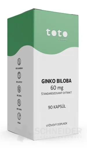 DIESER GINKO BILOBA 60 mg standardisierter Extrakt