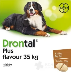 Drontal plus Geschmack 35 kg vor Psy