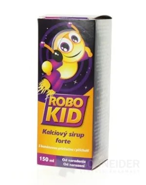 RoboKid Calciumsirup forte mit Bananengeschmack