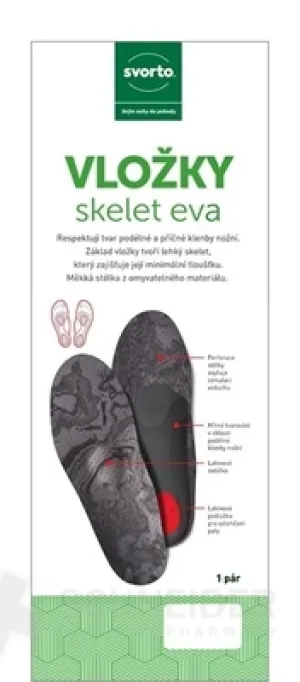 Svorto EINSÄTZE Skelett EVA 042