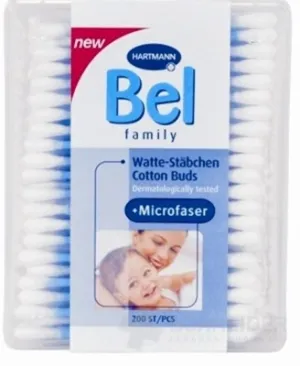 Wattestäbchen der Familie Bel