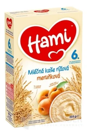 Hami-Milchbrei mit Reis und Aprikose