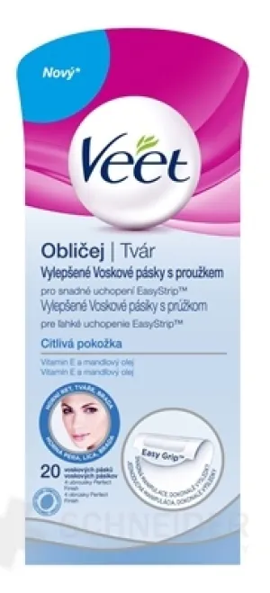 Veet Wachs-Gesichtsstreifen