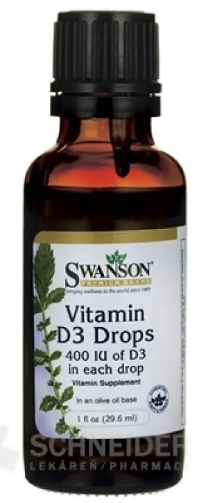SWANSON Vitamin D3 400 IE