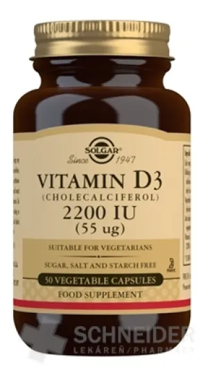 Solgar Vitamin D3 2200 IE