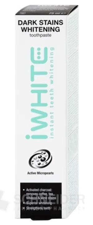 iWHITE DARK STAINS Aufhellende Zahnpasta