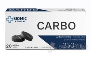 BIOMIC CARBO Aktivkohle 250 mg