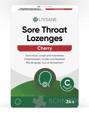 LIVSANE Lutschtabletten gegen Halsschmerzen