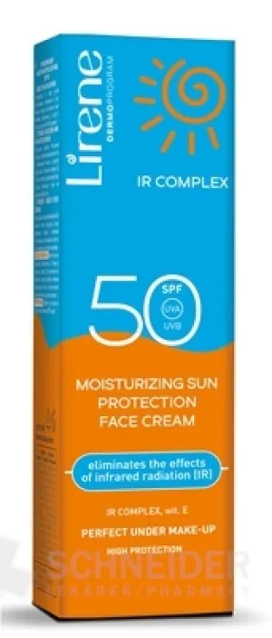 Lirene MOISTURISING SUN SPF 50 IR-Komplex