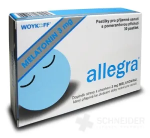 allegra MELATONIN 3 mg