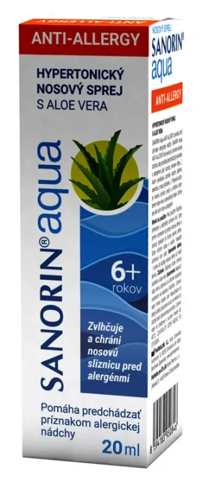 Sanorin aqua ANTI ALLERGY 20 ml