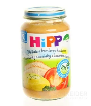 HiPP Beilage Tomaten, Kartoffeln und Hähnchen