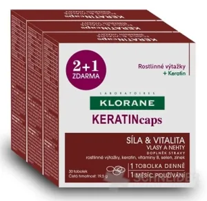 KLORANE KERATIN TABLETTEN (TRIO)