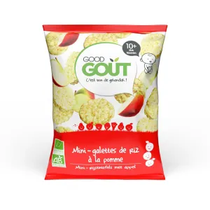 Good Gout BIO Mini-Reiskuchen mit Äpfeln