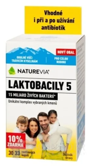 SWISS NATUREVIA LAKTOBACILY 5