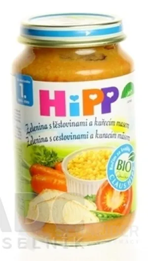HiPP Beilage Pasta-Hähnchen mit Gemüse