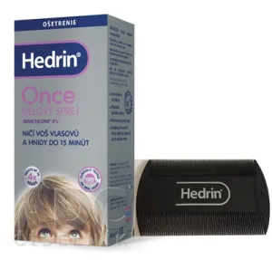 HEDRIN Once Sprühgel + Läusekamm