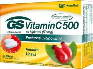 GS Vitamin C 500 mit Pfeilen