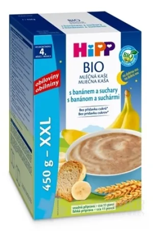 HiPP BIO Milchbrei Gute Nacht mit Banane und Crackern