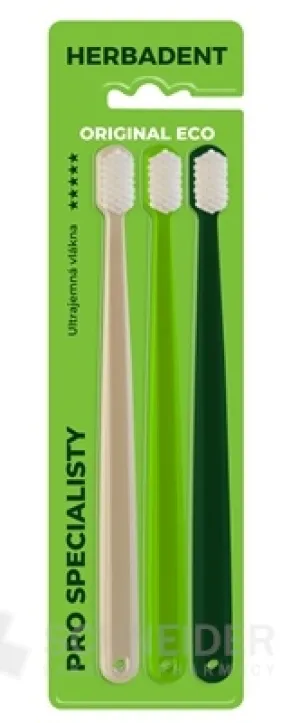 HERBADENT Original ECO Zahnbürste Ultra weich