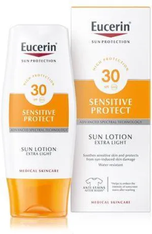 Eucerin Extra leichte Bräunungslotion LSF 30 150 ml