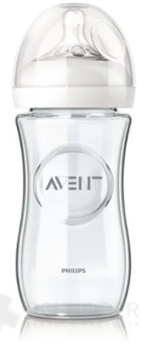 AVENT FLASCHE Naturglas 0 % BPA 240 ml