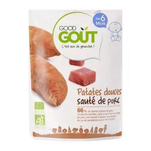 Good Gout BIO Süßkartoffeln mit Schweinefleisch