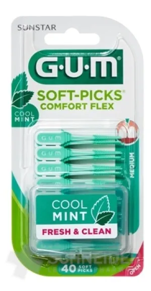 GUM Soft-Picks Comfort Flex Mint