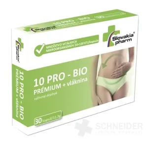 Slowakeipharm 10 PRO - BIO PREMIUM + Ballaststoffe