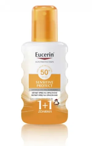 Eucerin Kinderspray zum Bräunen LSF 50+ 2x200ml