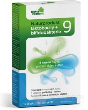 NaturProdukt Laktobazillen + Bifidobakterien 9