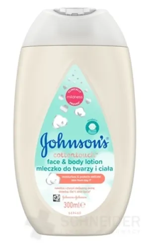 Johnson's Cottontouch Körper- und Gesichtslotion