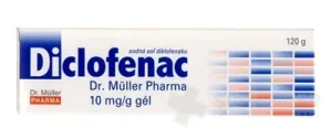 Diclofenac Dr. Müller Pharma 10 mg/g gél
