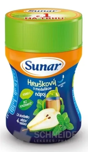 Sunar Lösliches Getränk Birne mit Honig