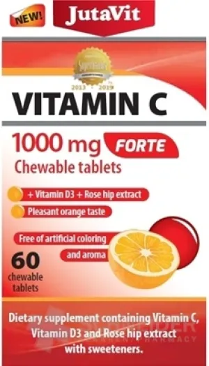 JutaVit Vitamin C 1000 mg FORTE