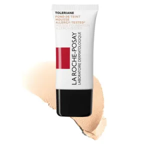 La Roche-Posay Toleriane Teint mattierendes Schaum-Make-up, Farbton 01 Elfenbein, 30 ml