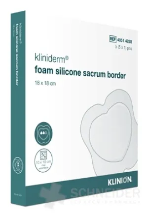 Kliniderm-Schaum-Silikon-Kreuzbeinrand