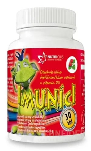 IMMUNPRODUKTE Austernpilz mit Vitamin D3 für Kinder