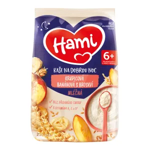 Hami-Milchbrei, Grießbanane mit Pfirsich