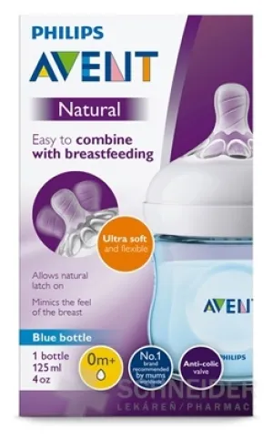 AVENT FLASCHE Natur PP 125 ml
