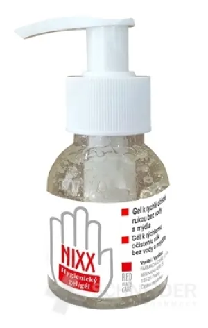 NIXX Hygienisches Handgel mit robustem Spender
