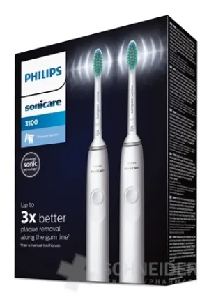 Philips Sonicare 3100 Weiß 1+1