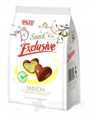 POEX Herzen in Vollmilchschokolade