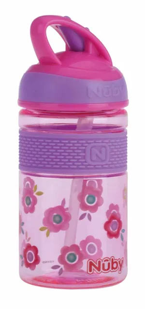 Nuby Sportflasche 2 in 1 rosa
