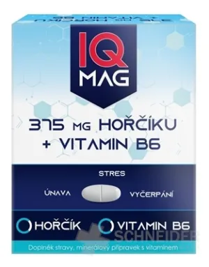 IQ MAG Magnesium 375 mg + Vitamin B6