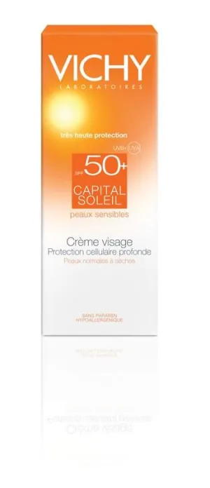 Vichy Capital Soleil SPF50+ getönte Hautcreme zum Bräunen