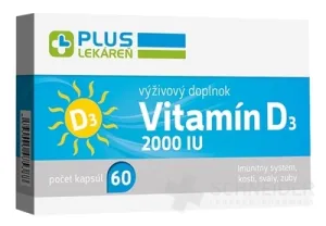 PLUS APOTHEKE Vitamin D3 2000 IE