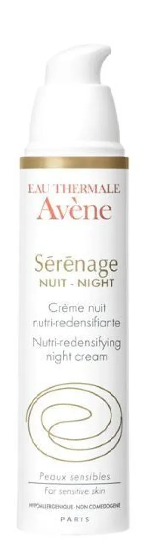 Avene Serenage Nährende, revitalisierende Nachtcreme 40 ml
