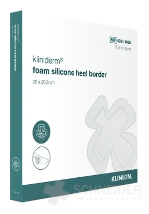Fersenrand aus Kliniderm-Schaumsilikon