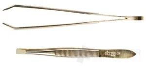 Nippes Pinzette gerade, gebogen 8 cm